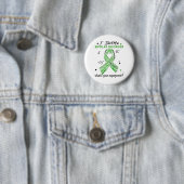 Badge Rond 5 Cm Soutenir les dons de guerriers de troubles bipolai (En situation)