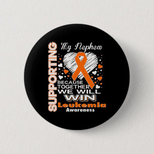 Badge Rond 5 Cm Soutenir ma sensibilisation à la leucémie népalais