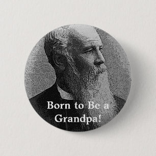 Badge Rond 5 Cm Soutenu pour être un grand-papa ! Vitesse