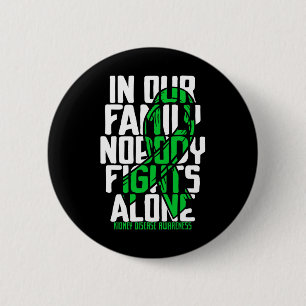 Badge Rond 5 Cm Soutien aux maladies du rein Famille Maladie du re