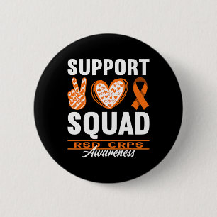 Badge Rond 5 Cm Soutien De L'Escadron I Dystrophie Réflexe Syndrom