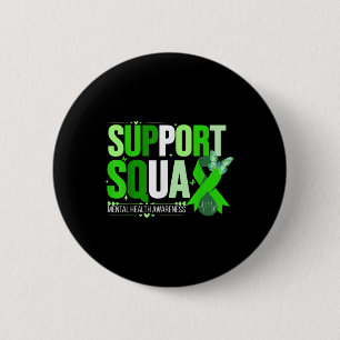 Badge Rond 5 Cm Soutien Escadron de sensibilisation à la santé men