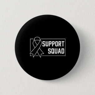 Badge Rond 5 Cm Soutien Escadron Orange Guerrier Crps Sensibilisat
