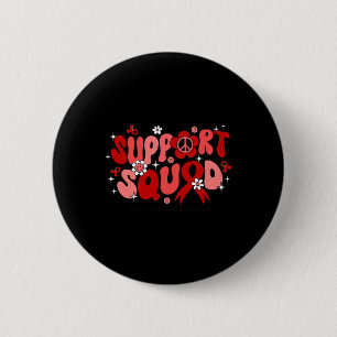 Badge Rond 5 Cm Soutien super Escouade Cerveau Aneurysme Cadeau de