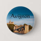 Badge Rond 5 Cm Souvenir d'Avignon (Devant)
