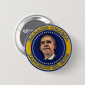 Badge Rond 5 Cm Souvenir de joint d'inauguration de Barack Obama (Devant & derrière)
