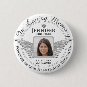 Badge Rond 5 Cm Souvenir de la photo In Love