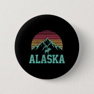Badge Rond 5 Cm Souvenir de randonnée en plein air de la nature vi