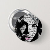 Badge Rond 5 Cm Souvenirs (Devant & derrière)