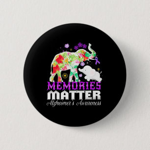 Badge Rond 5 Cm Souvenirs Problème Heimer Heimer Heimer Sensibilis