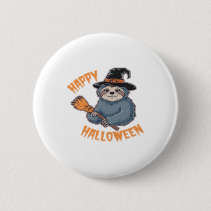 Badge Rond 5 Cm Soyez à l'aise avec notre T-shirt Halloween � l'Ul