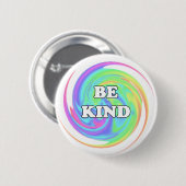 Badge Rond 5 Cm Soyez aimable (Devant & derrière)