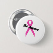 Badge Rond 5 Cm Soyez bouton averti (Devant & derrière)