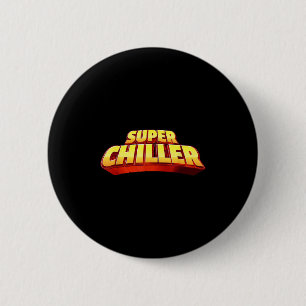 Badge Rond 5 Cm Soyez Cool Et Refroidissez, Je Suis Un Super Graph