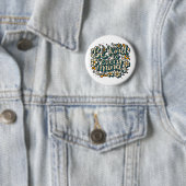 Badge Rond 5 Cm Soyez gentil avec chaque esprit Neurodiversité Sen (En situation)