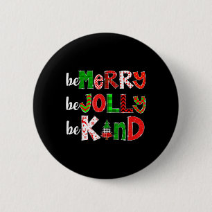 Badge Rond 5 Cm Soyez Joyeux Soyez Jolly Soyez Joyeux Enseignant N