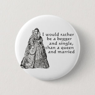 Badge Rond 5 Cm Soyez plutôt un mendiant