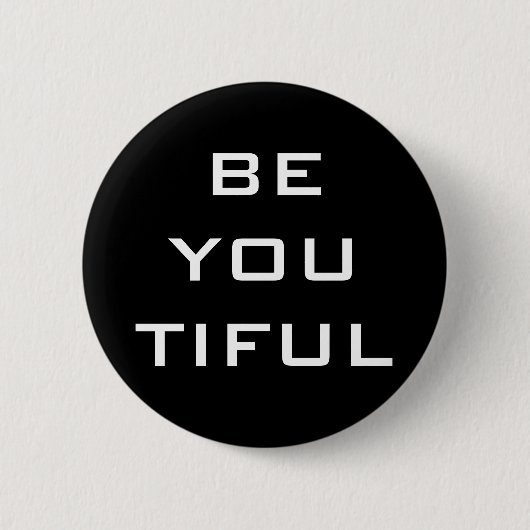 Badge Rond 5 Cm Soyez Simples (Devant)