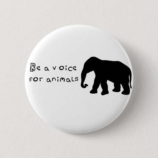 Badge Rond 5 Cm Soyez une voix (Devant)