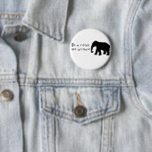 Badge Rond 5 Cm Soyez une voix (En situation)