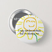 Badge Rond 5 Cm Soyez vous-même :) (Devant & derrière)