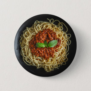 Badge Rond 5 Cm Spaghetti