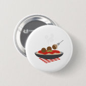 Badge Rond 5 Cm Spaghetti (Devant & derrière)