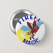 Badge Rond 5 Cm Sparky la luciole (Devant & derrière)