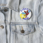 Badge Rond 5 Cm Sparky la luciole (En situation)