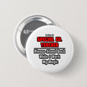 Badge Rond 5 Cm Special Ed. Teacher... (Devant & derrière)