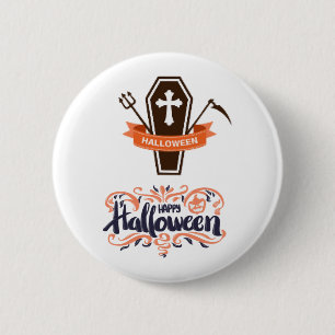 Badge Rond 5 Cm Spécial Halloween