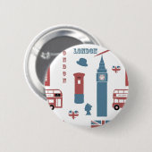 Badge Rond 5 Cm Special Londres (Devant & derrière)