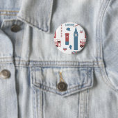 Badge Rond 5 Cm Special Londres (En situation)