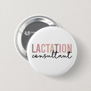 Badge Rond 5 Cm Spécialiste en lactation IBCLC