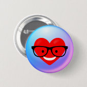 Badge Rond 5 Cm Spectacles (Devant & derrière)