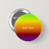 Badge Rond 5 Cm Spectre des couleurs horizontales -3 (Devant & derrière)