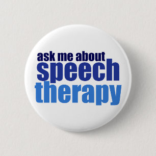 Badge Rond 5 Cm Speech Therapist