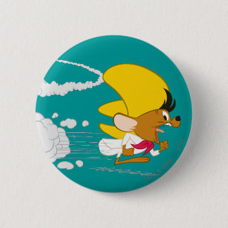 Badge Rond 5 Cm SPEEDY GONZALES™ s'exécute en couleur
