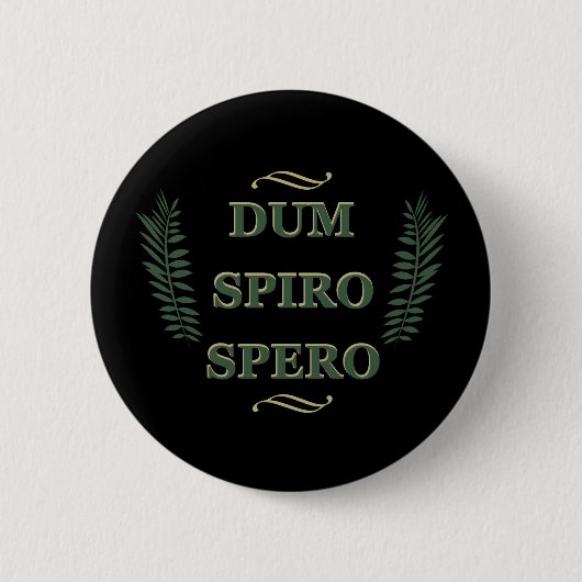 Badge Rond 5 Cm sperme spiro (Devant)