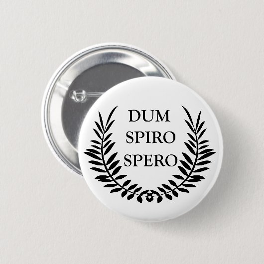 Badge Rond 5 Cm sperme spiro (Devant & derrière)
