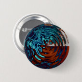 Badge Rond 5 Cm Sphère de sang d'Indiglo (Devant & derrière)