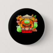 Badge Rond 5 Cm Spice Citrouille crémeuse Latte Saison (Devant)