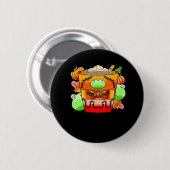 Badge Rond 5 Cm Spice Citrouille crémeuse Latte Saison (Devant & derrière)