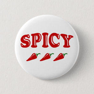 BADGE ROND 5 CM SPICY