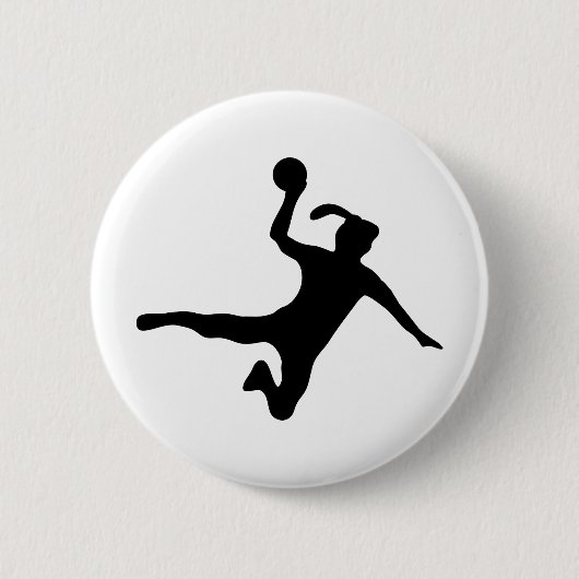 Badge Rond 5 Cm spielerandball de handball (Devant)