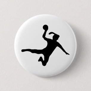Badge Rond 5 Cm spielerandball de handball
