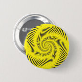 BADGE ROND 5 CM SPIRAL JAUNE (Devant & derrière)