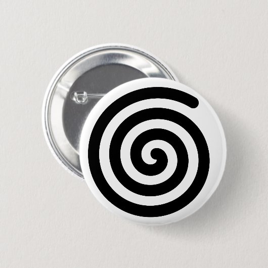 Badge Rond 5 Cm Spirale (Devant & derrière)