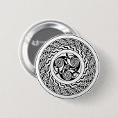 Badge Rond 5 Cm spirale celtique (Devant & derrière)