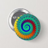 Badge Rond 5 Cm Spirale colorée (Devant & derrière)